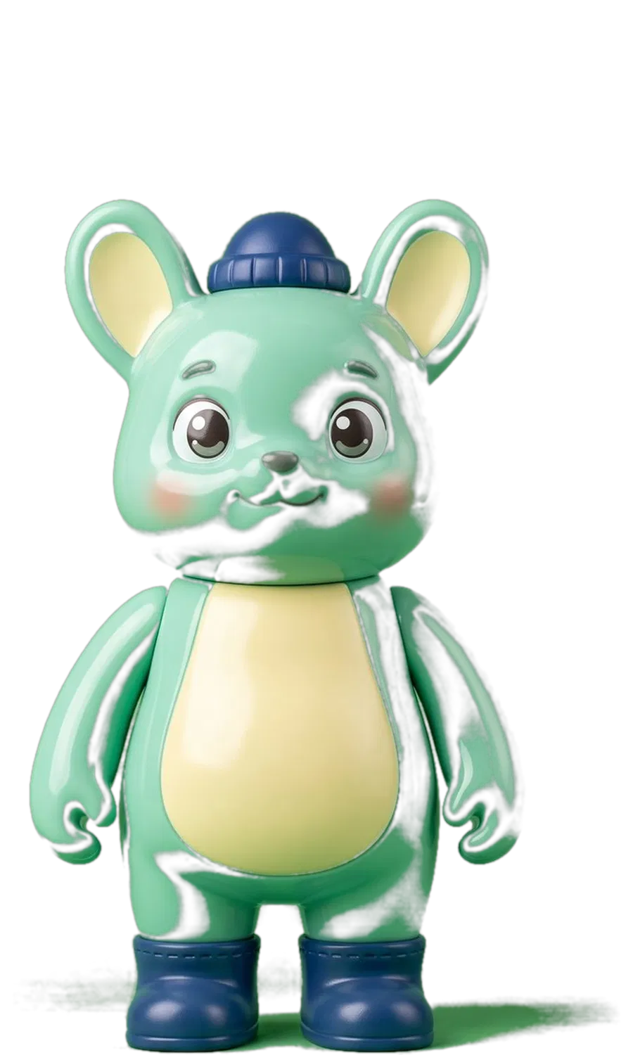 Sprout, green colourway vinyl figure