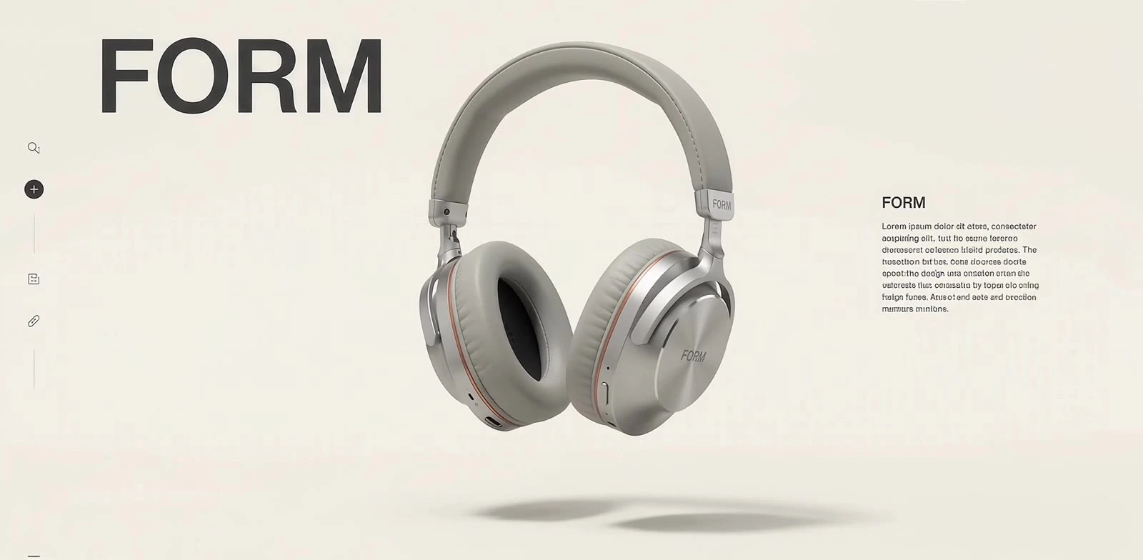 FORM — The silhouette film detail