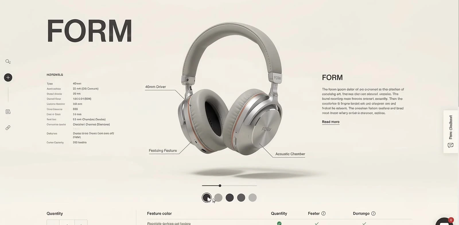 FORM — The everyday film detail