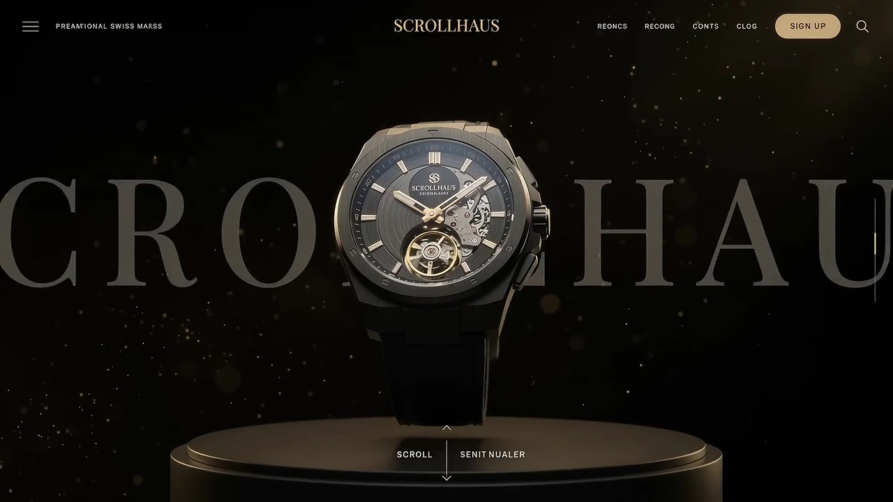 AURELIS 88 website by Scrollhaus