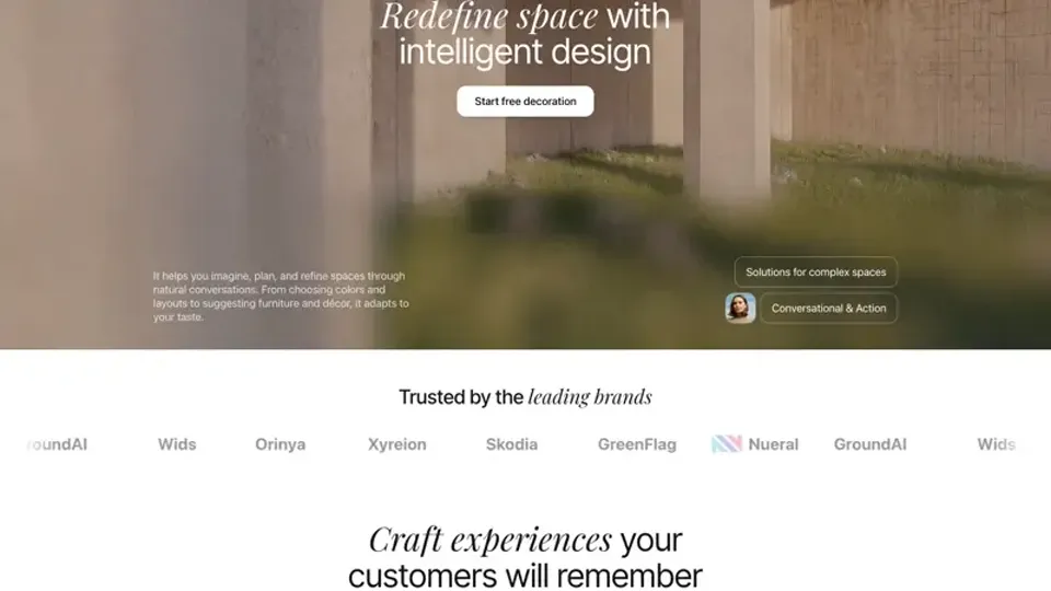 GroundAI website by Scrollhaus