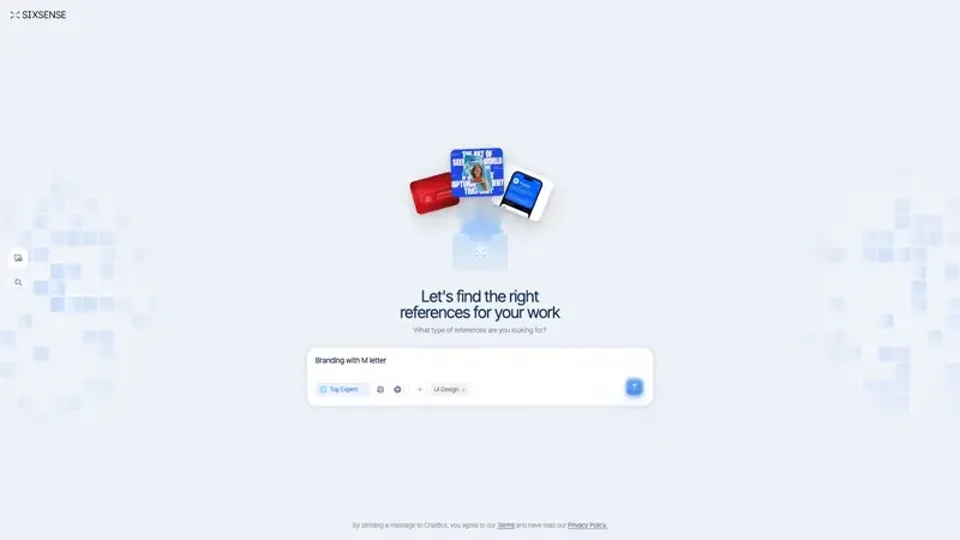 Sixsense website by Scrollhaus